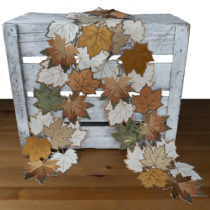 271-1_20x160 tischband herbstblätter_ecru-terra_gross